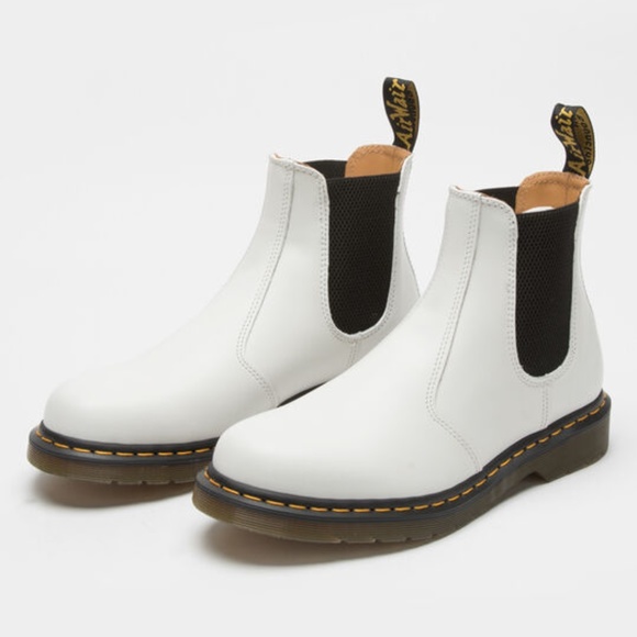 Dr. Martens Shoes - Dr. Martens 2976 YS Smooth Leather Chelsea Booties Women's Size 10 Men's Size 9